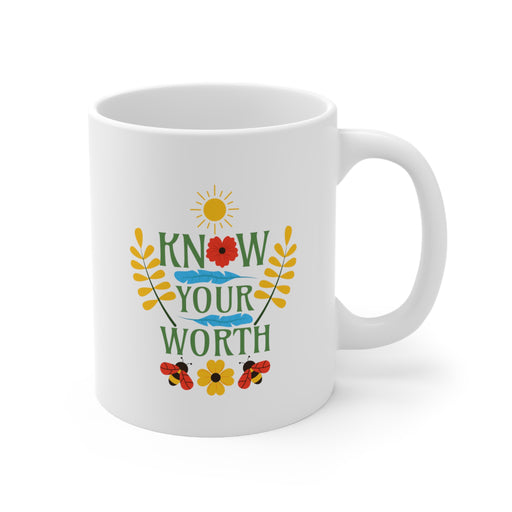 Know Your Worth Self-Love Mug