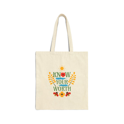 Know Your Worth Self-Love Tote Bag