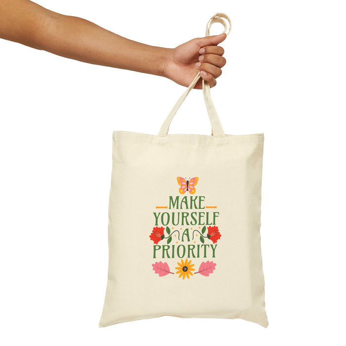 Make Yourself A Priority Self-Love Tote Bag