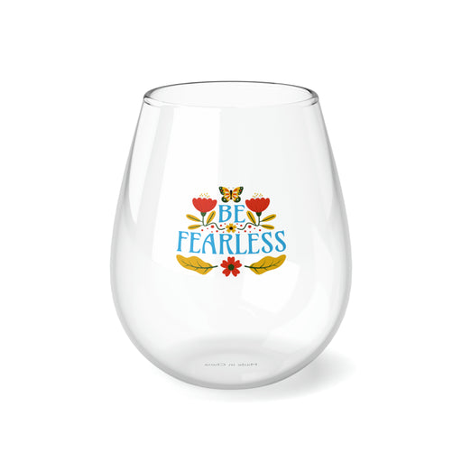 Be Fearless Self-Love Wine Glass