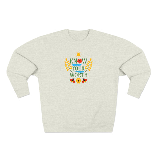 Know Your Worth - Self-Love Sweatshirt
